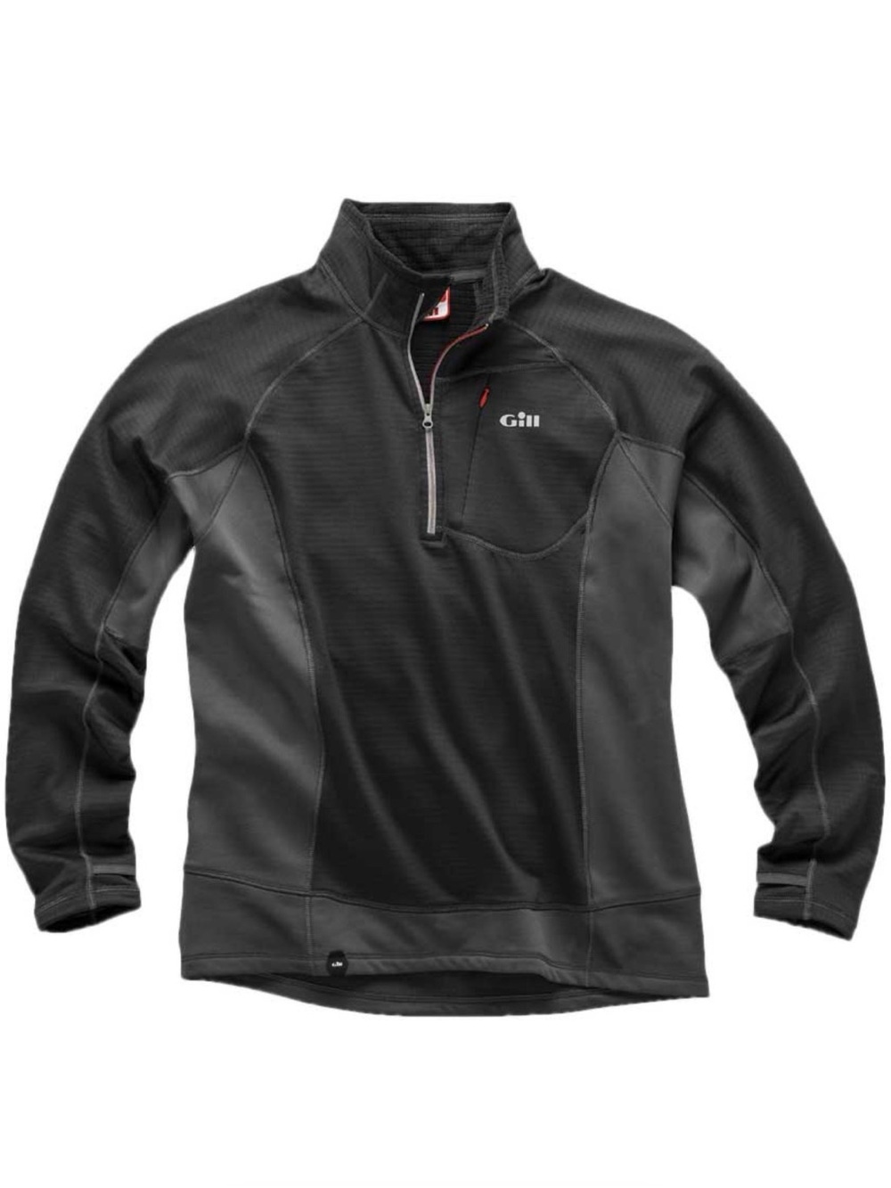 NWT Gill XXL Thermogrid Zip Neck Performance Water Sport Mid Layer Sail Row Fish